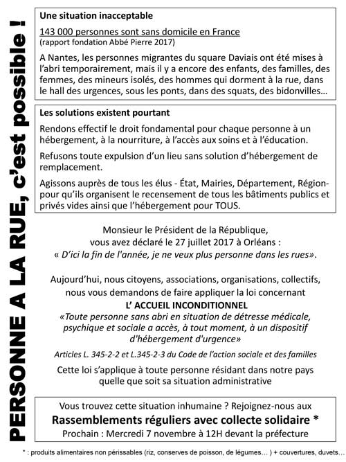 181106 Tract personne à la rue avec signature au verso 1