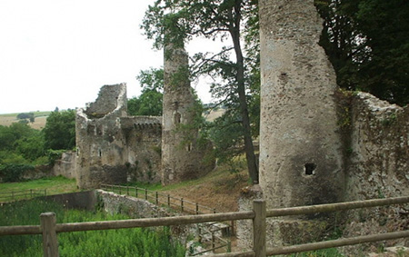 ruines du chateau de la turmeliere