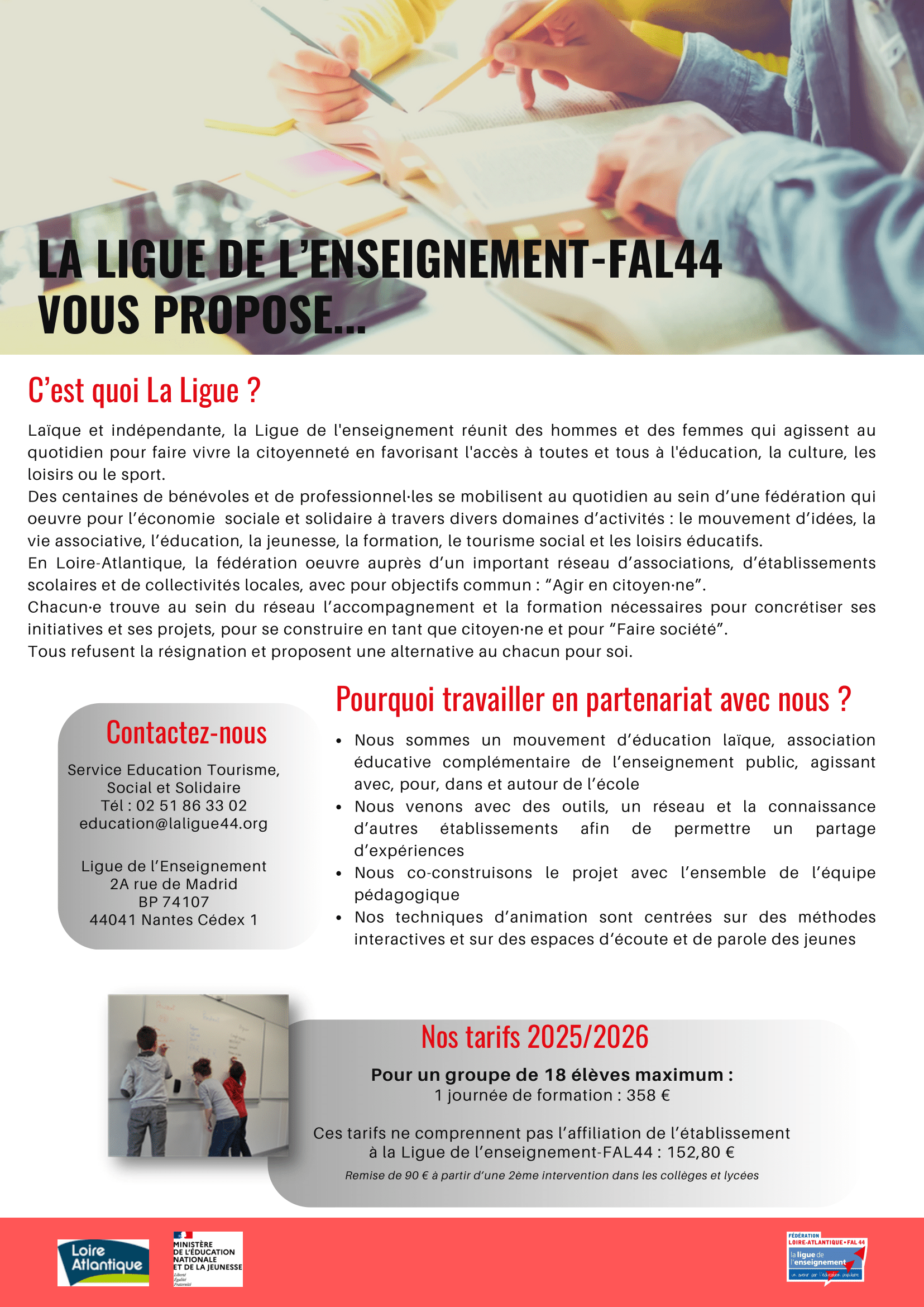 Flyer FDE 2025 2026 2