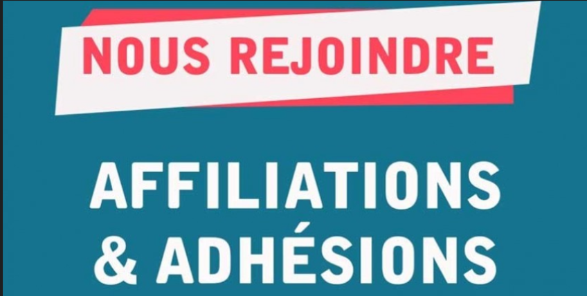 Nous rejoindre : affiliations et adhésions 2023-2024